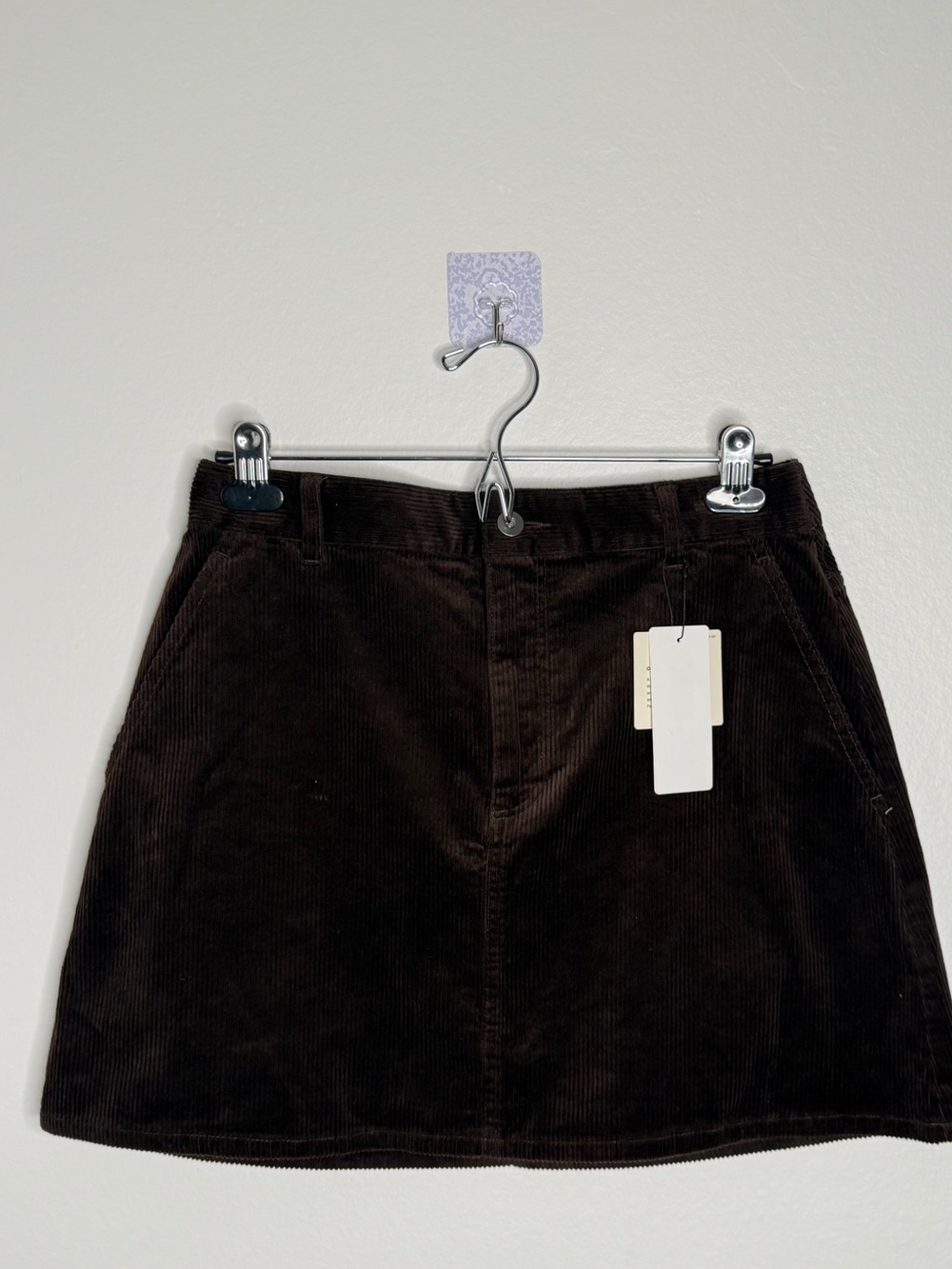 NWT UNIQLO x Comptoir des Cotonniers Corduroy Mini Skirt M